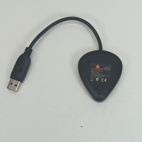 Sony PlayStation 3 PS3 Guitar Hero Les Paul Wireless Dongle Red Octane - Picture 4 of 5